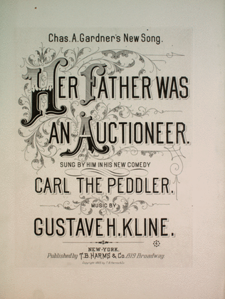 Her Father Was An Auctioneer