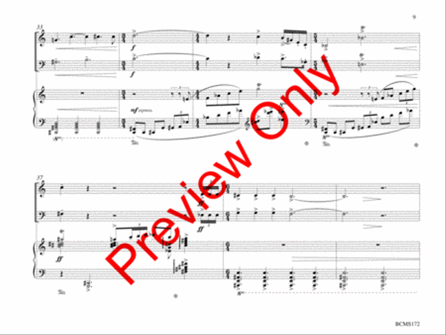 Journey Toward the Eternal Flame Bassoon scores gallery preview page 10