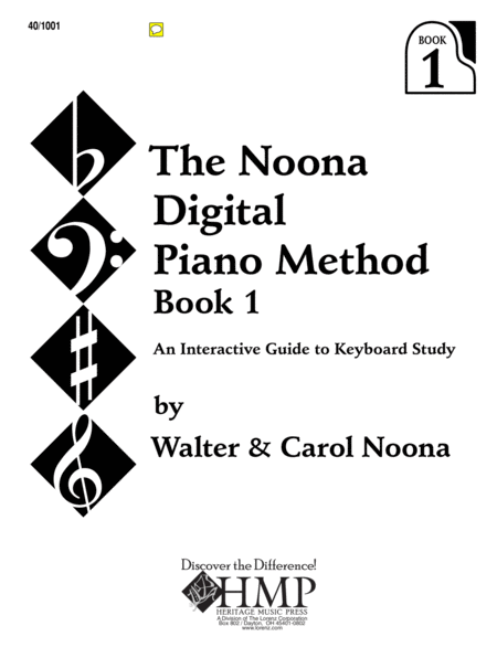 Noona Digital Piano Method Book 1
