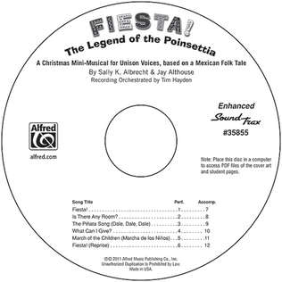 Fiesta! The Legend of the Poinsettia - SoundTrax CD (CD only)