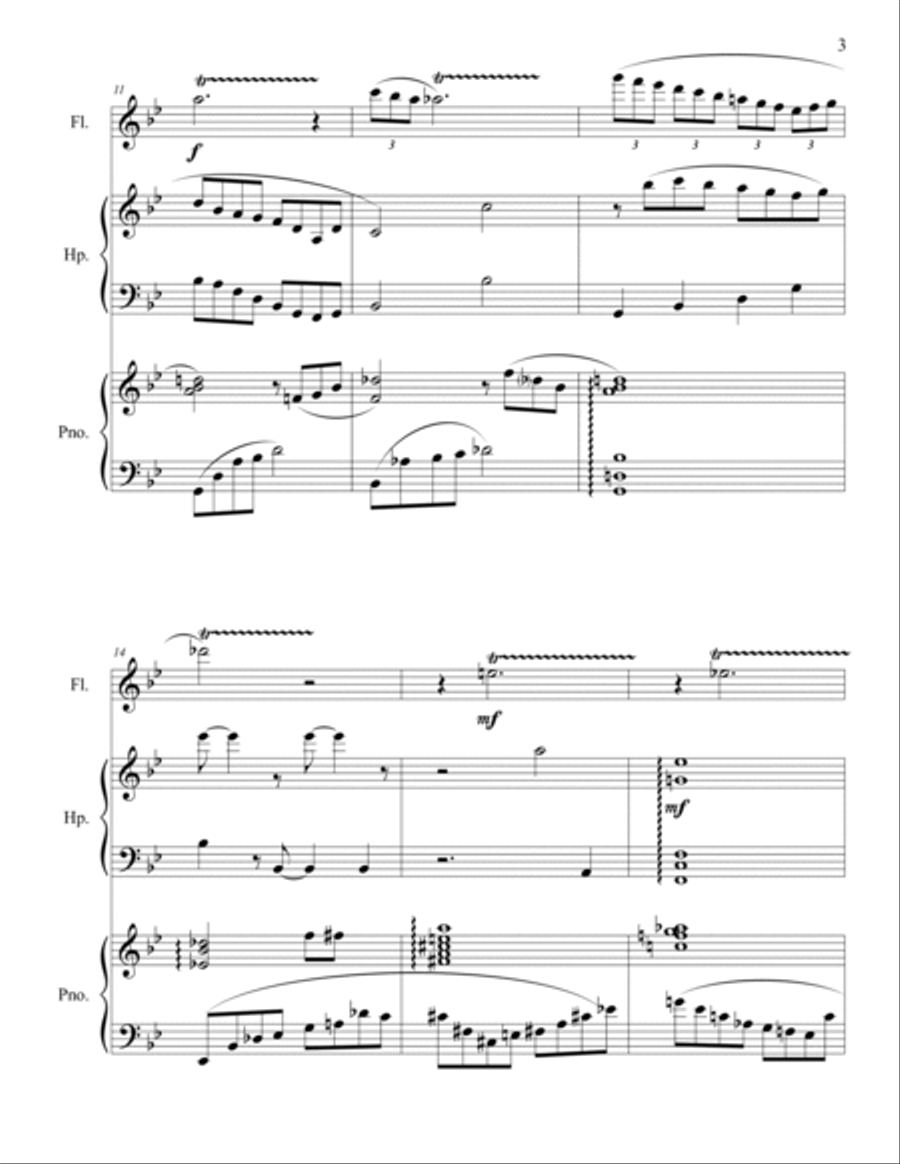 Quick Quiet Flight Flute scores gallery preview page 3