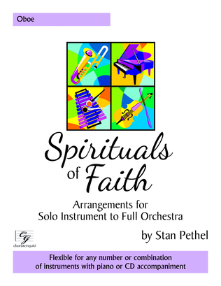 Book cover for Spirituals of Faith - Oboe
