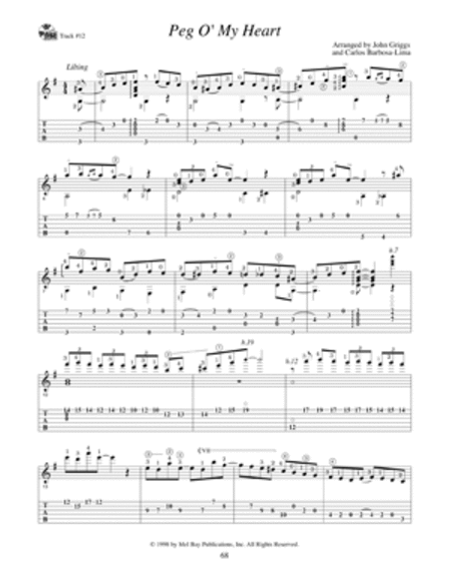 MBGU Fingerstyle Curriculum: Best Contemporary Solos Fingerpicking Guitar scores gallery preview page 4