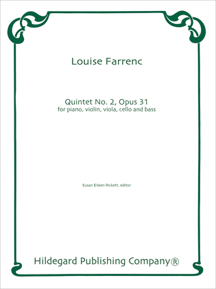 Book cover for Piano Quintet No. 2