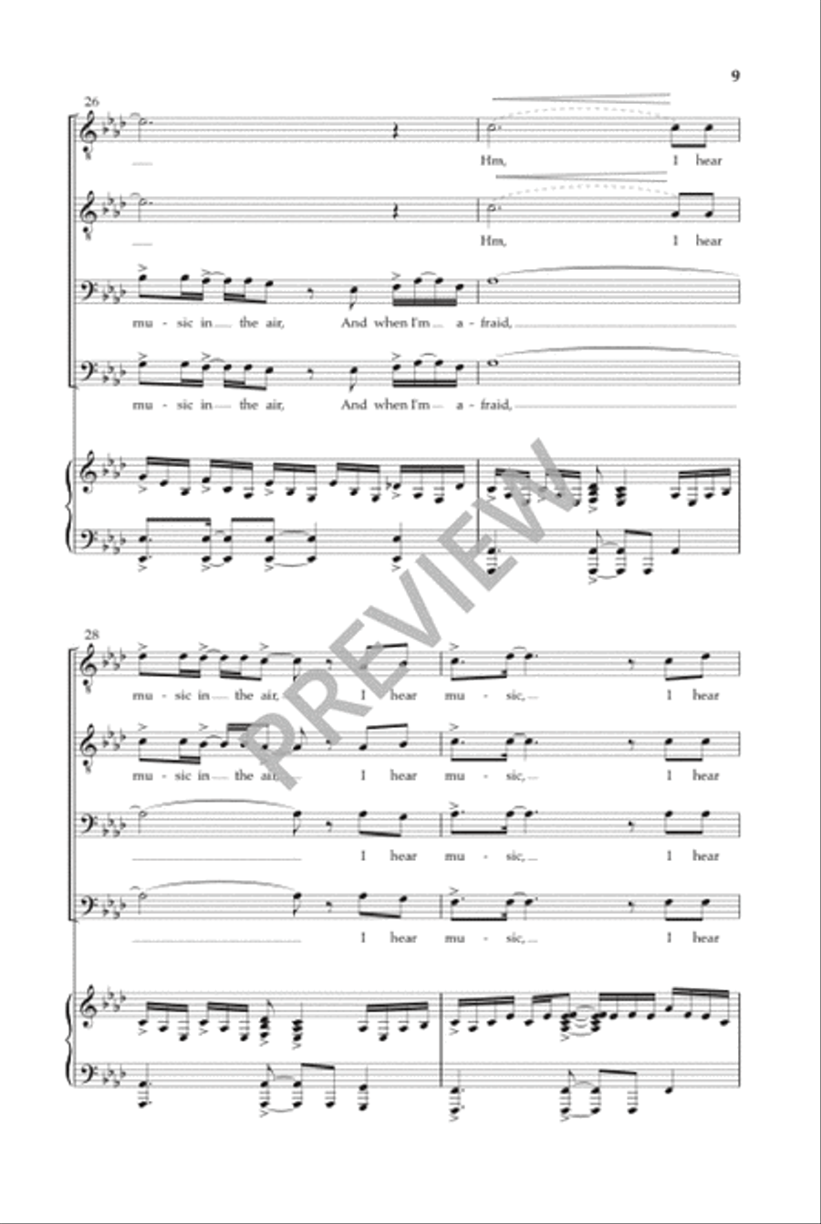 Music in the Air (TTBB) Music in the Air (TTBB) TTBB scores gallery preview page 10