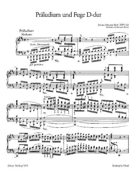 Prelude and Fugue in D major BWV 532