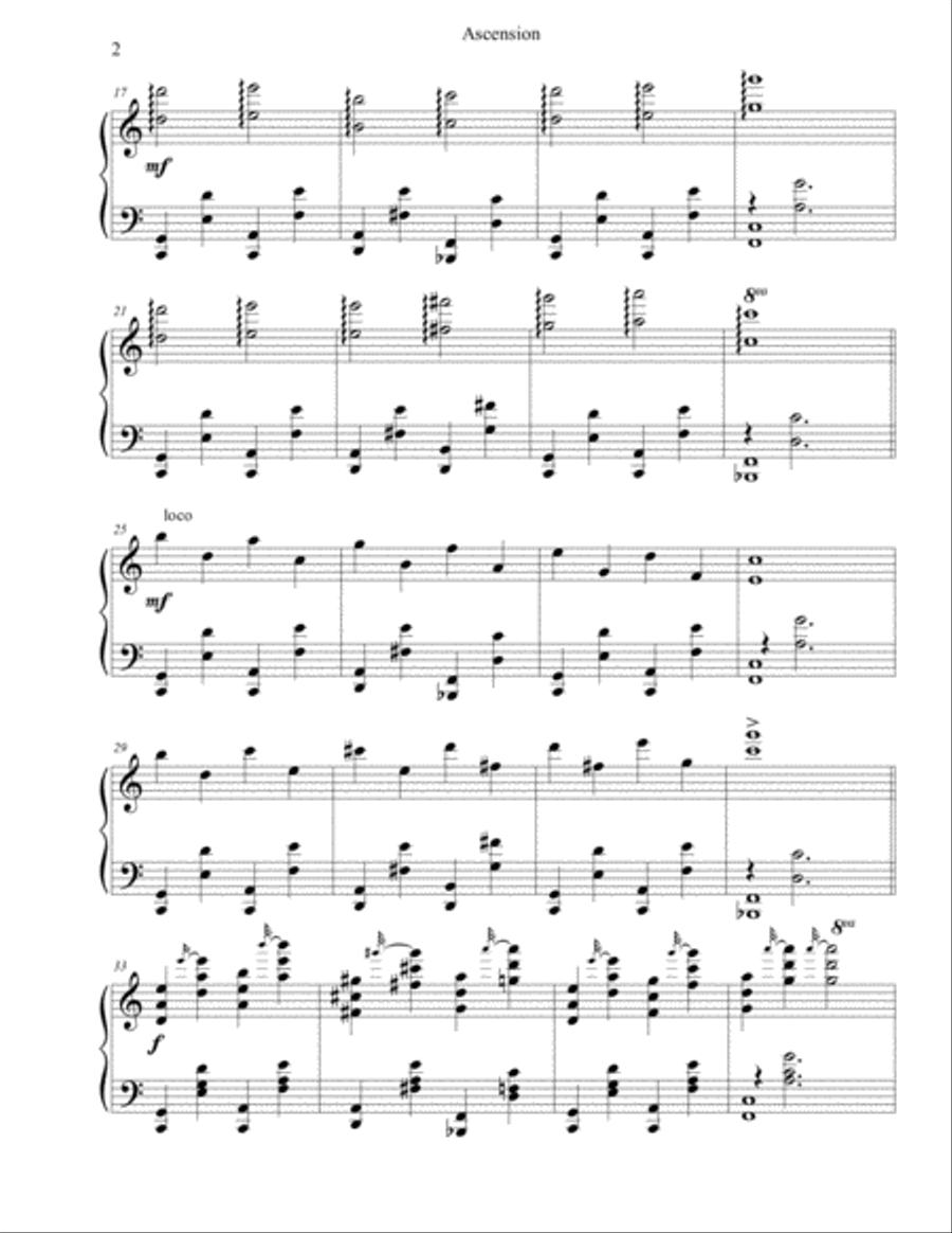Remembrance (12 Meditations for Piano) Piano Solo scores gallery preview page 4