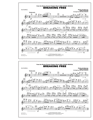 Breaking Free (from High School Musical) - Flute/Piccolo