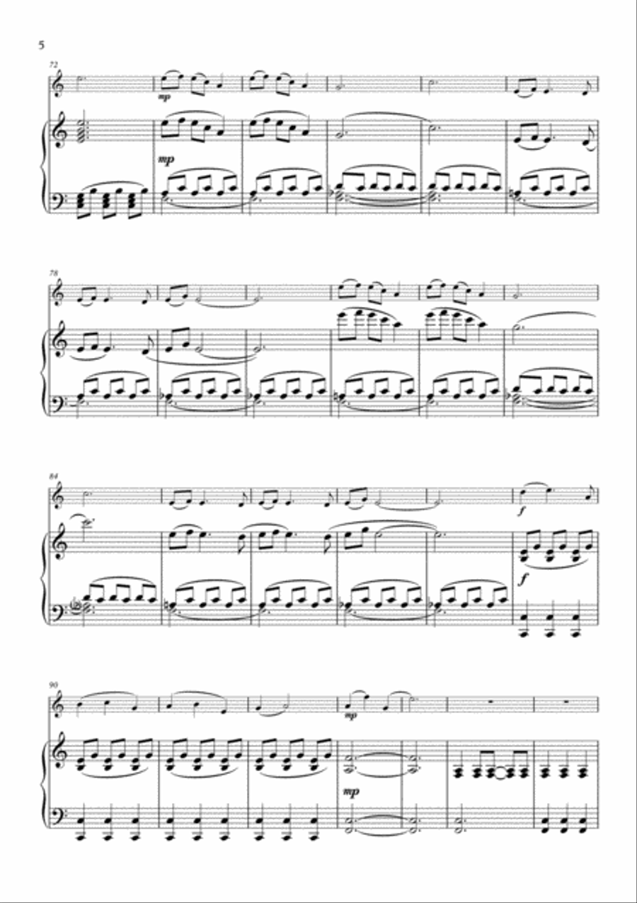 Downton Abbey (theme) Downton Abbey (theme) Violin Solo scores gallery preview page 6