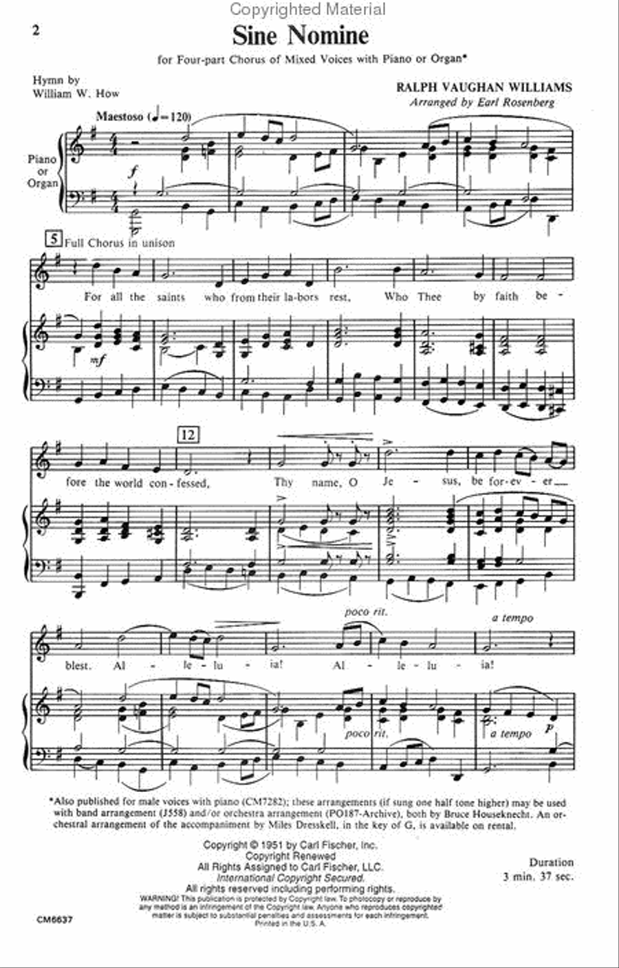 Sine Nomine Sine Nomine 4-Part scores gallery preview page 2