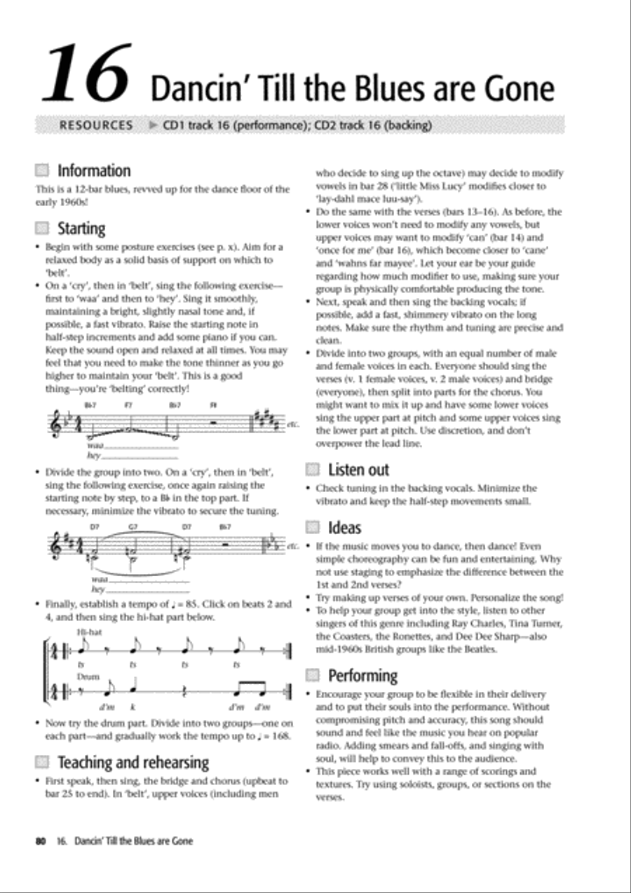 Popular Voiceworks 1 4-Part scores gallery preview page 23