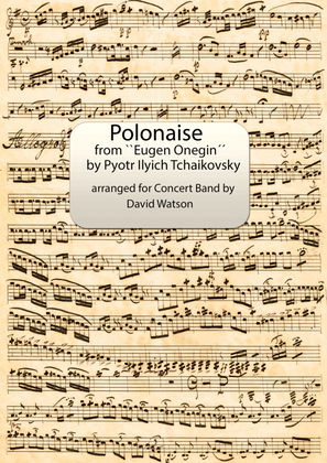 Polonaise from ``Eugen Onegin´´ for Concert Band