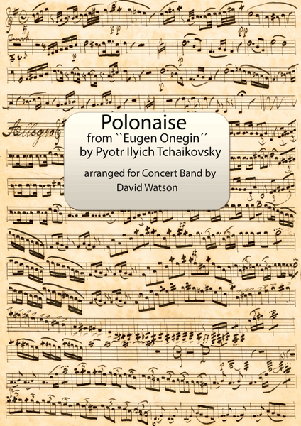 Polonaise from ``Eugen Onegin´´ for Concert Band image number null