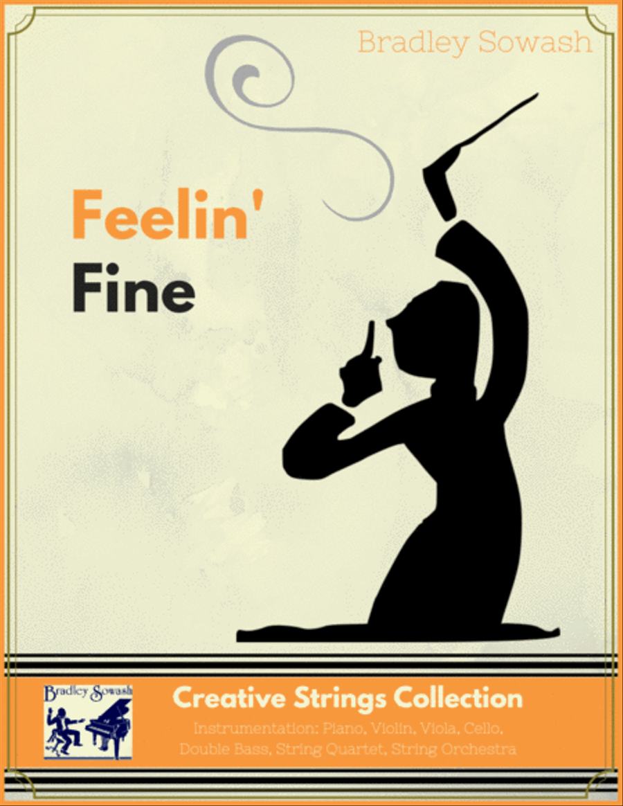 Feelin' Fine - Creative Strings String Orchestra scores gallery preview page 1