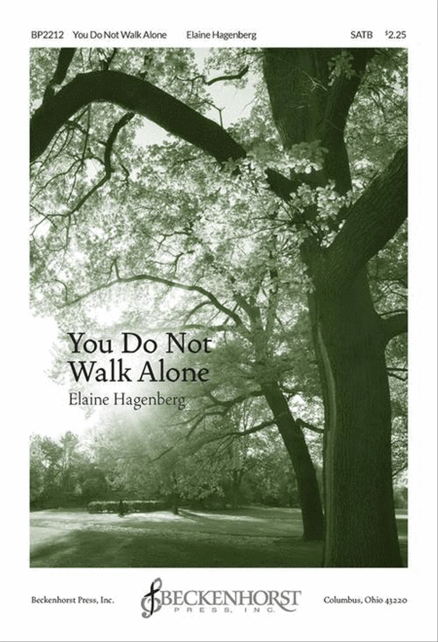 You Do Not Walk Alone 4-Part scores gallery preview page 1