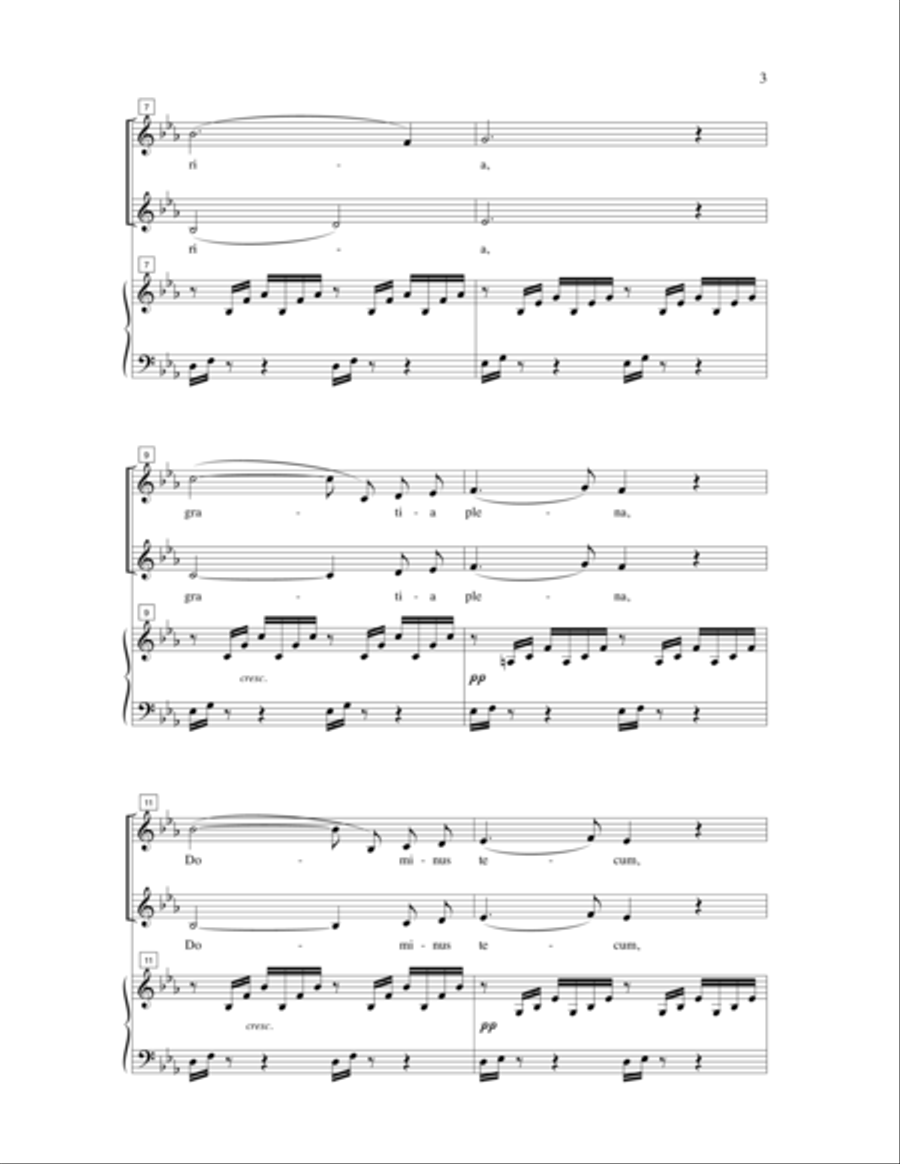 Ave Maria Ave Maria SA scores gallery preview page 6