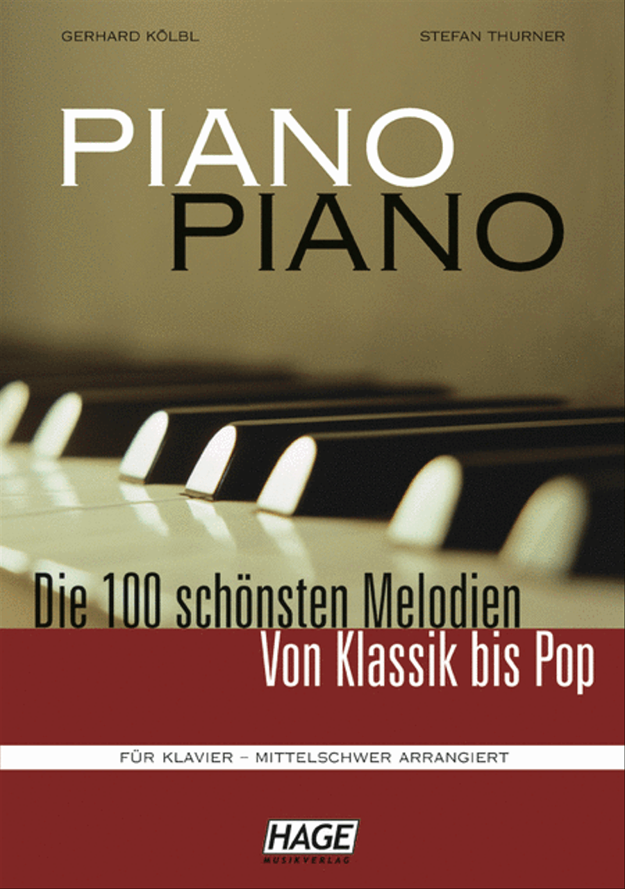Piano Piano 1 mittelschwer Piano Solo scores gallery preview page 1