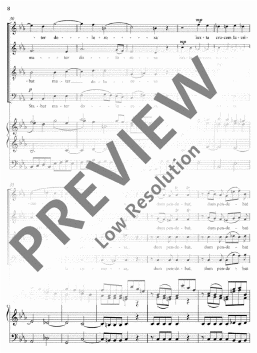 Stabat Mater SA scores gallery preview page 9