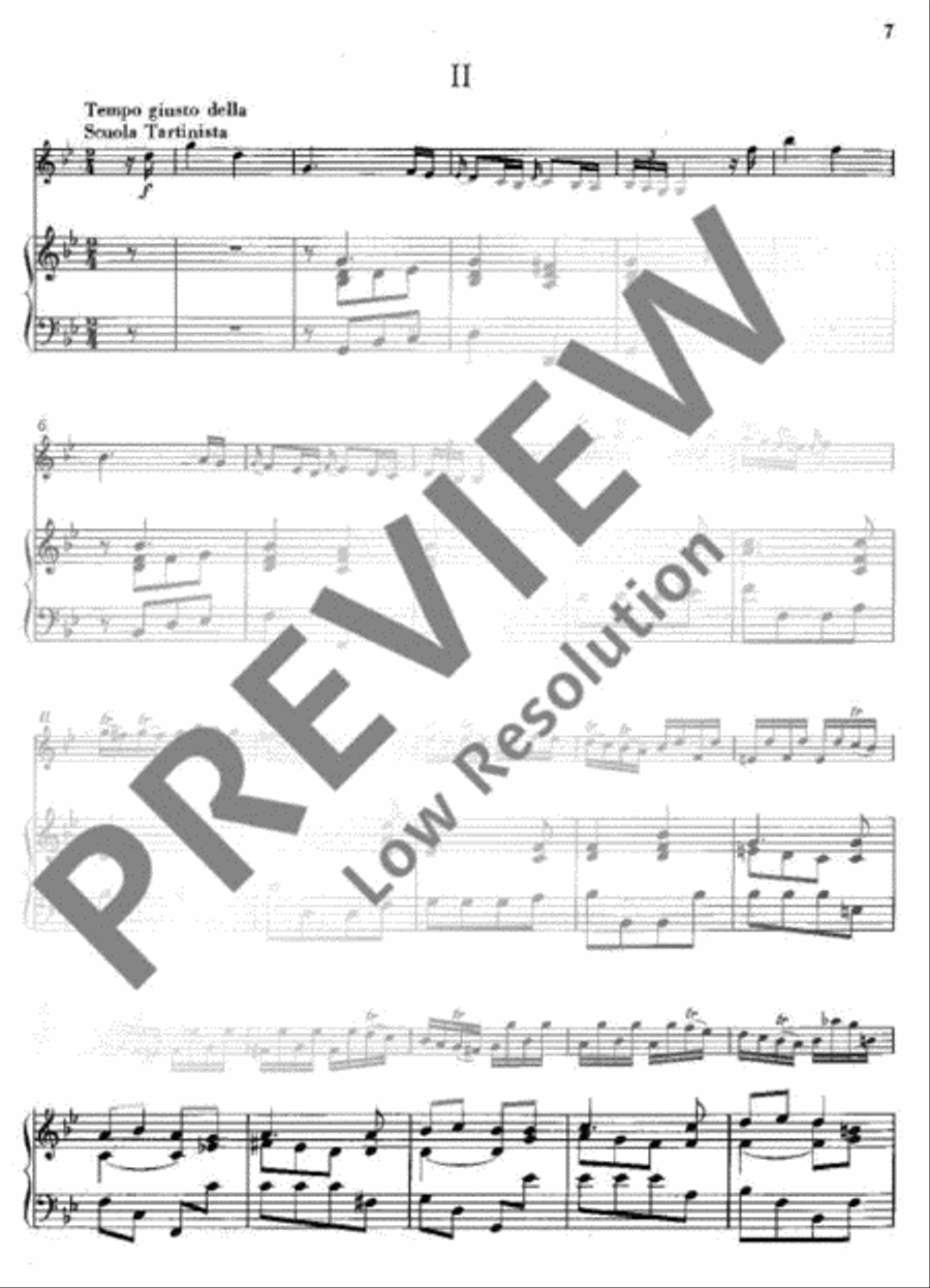 Sonata G Minor Sonata G Minor Violin Solo scores gallery preview page 8