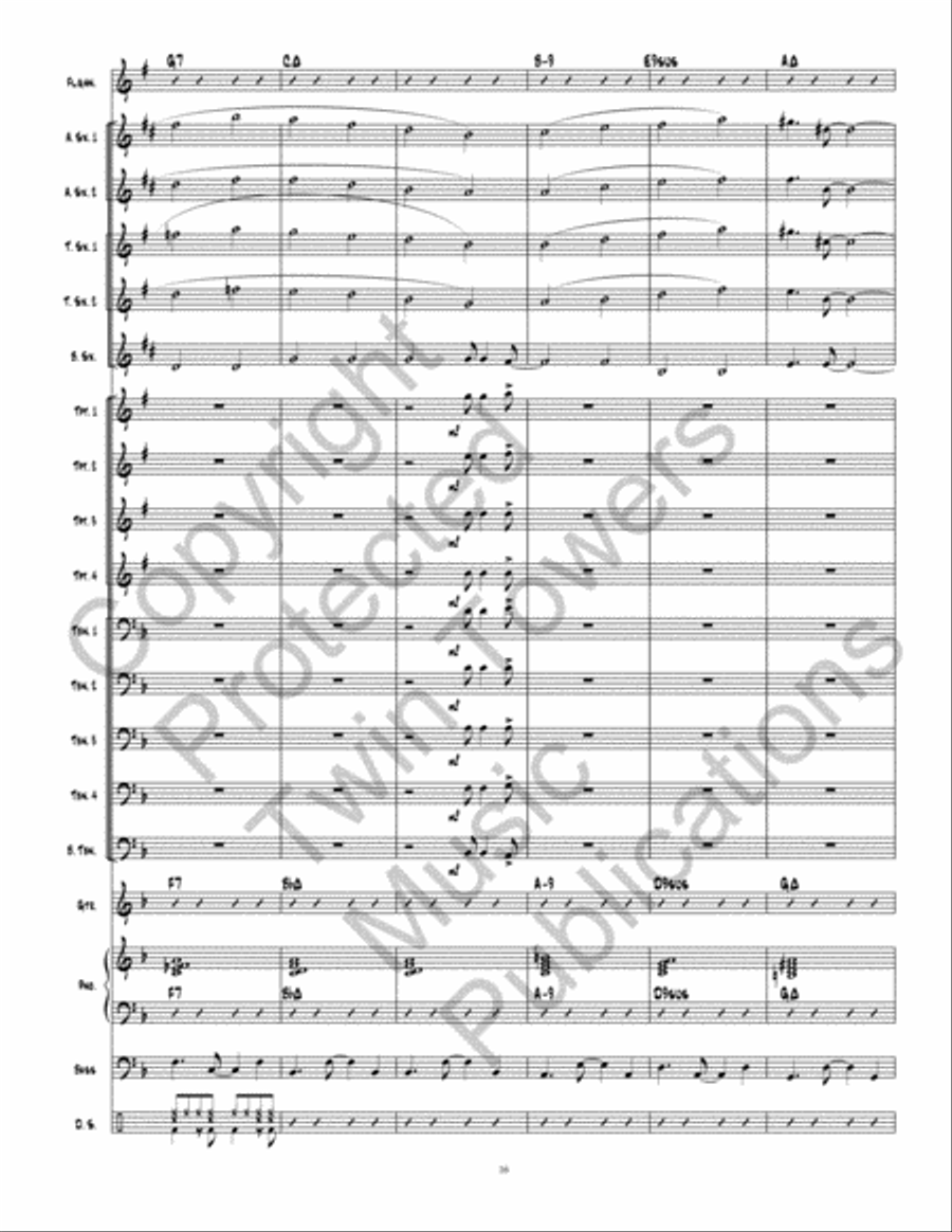 Mr. Clary Mr. Clary Jazz Ensemble scores gallery preview page 17