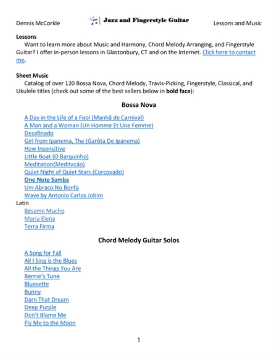 Pipeline Pipeline Easy Guitar scores gallery preview page 6
