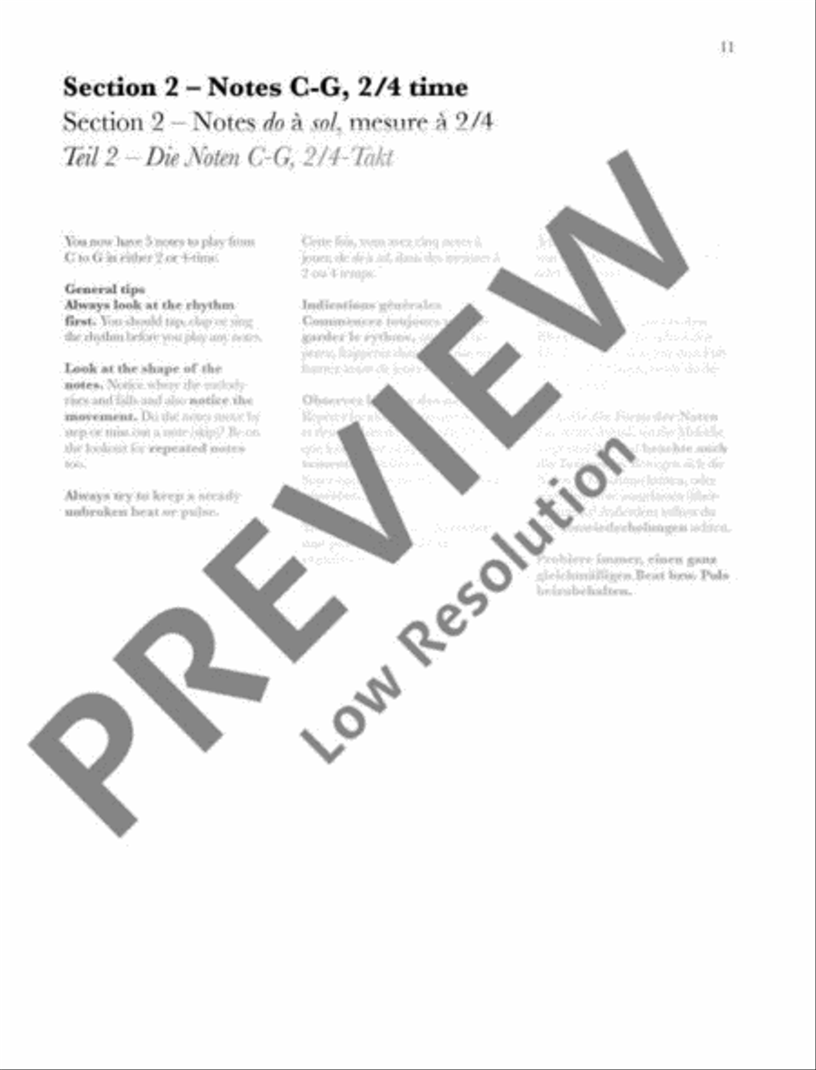 Trumpet Sight-Reading Trumpet Solo scores gallery preview page 12