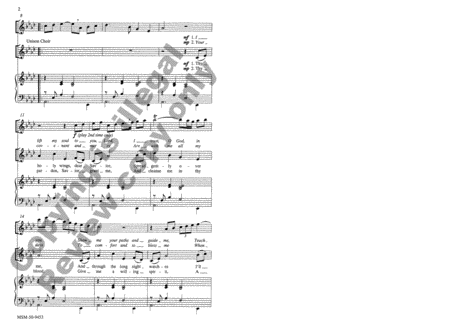 Thy Holy Wings I Lift My Soul (Choral Score) image number null