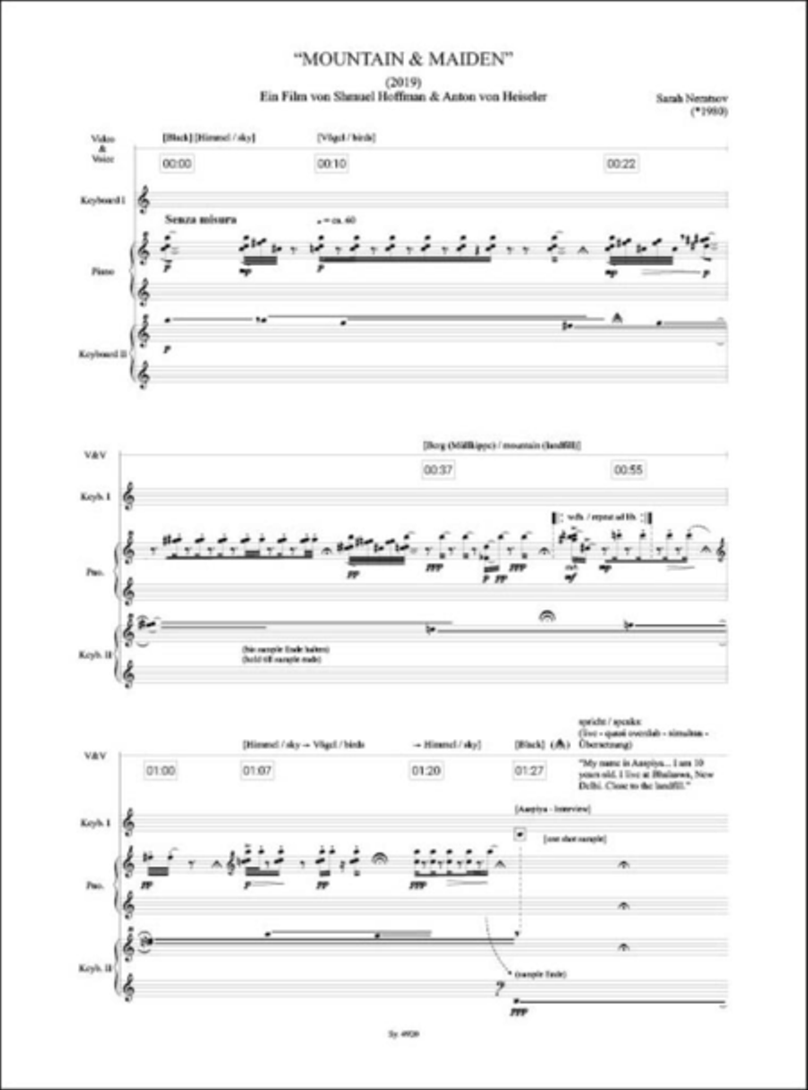 Mountain & Maiden Mountain & Maiden Voice scores gallery preview page 2