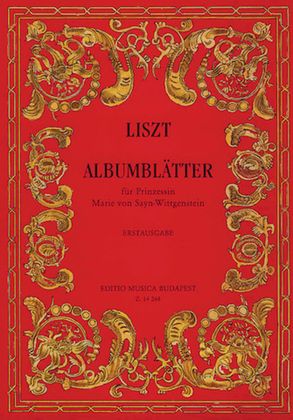 Album Leaves - Albumblatter der Prinzessin Marie von Sayne-Wittgenstein