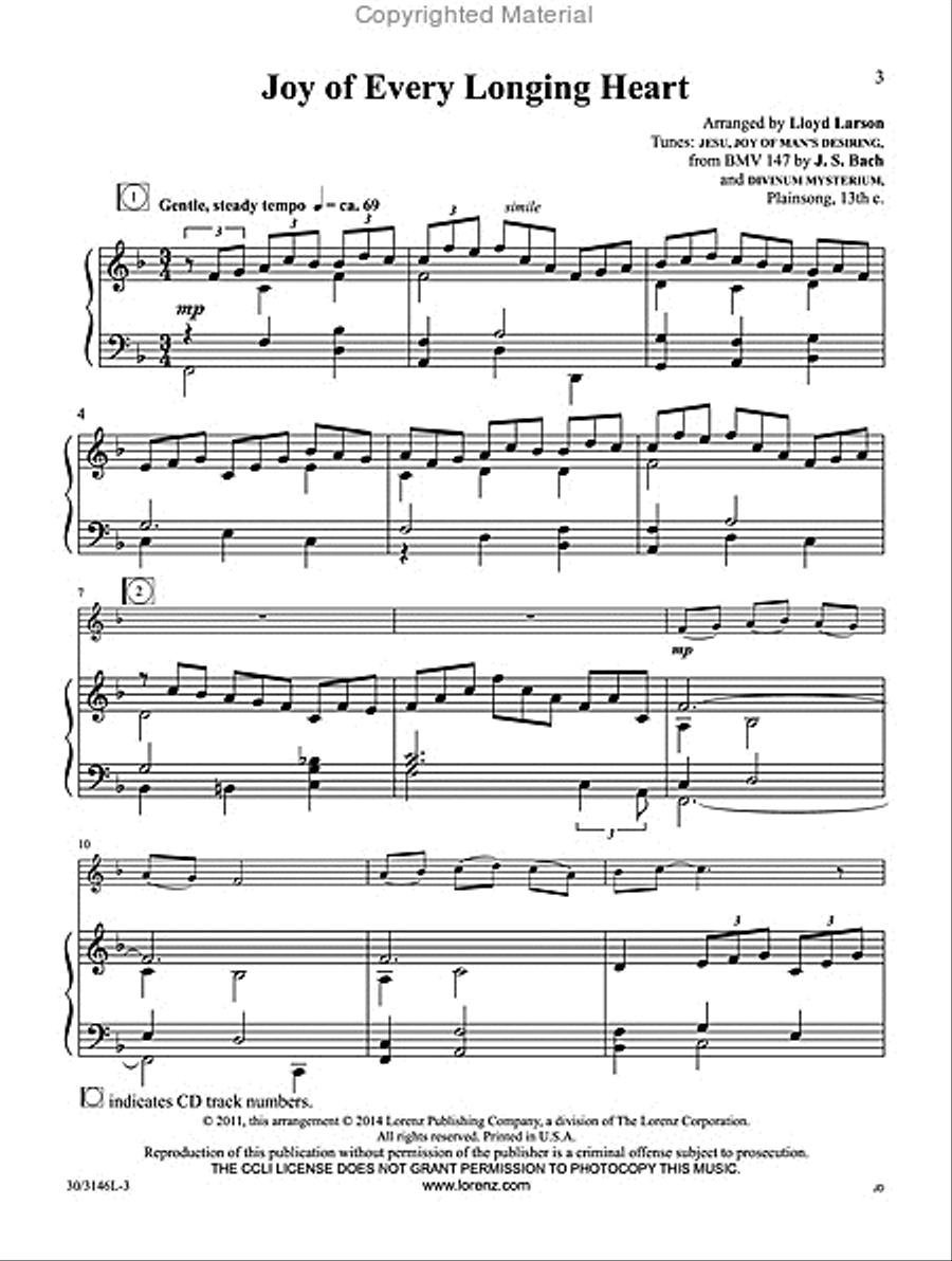 Christmas Winds Clarinet scores gallery preview page 3