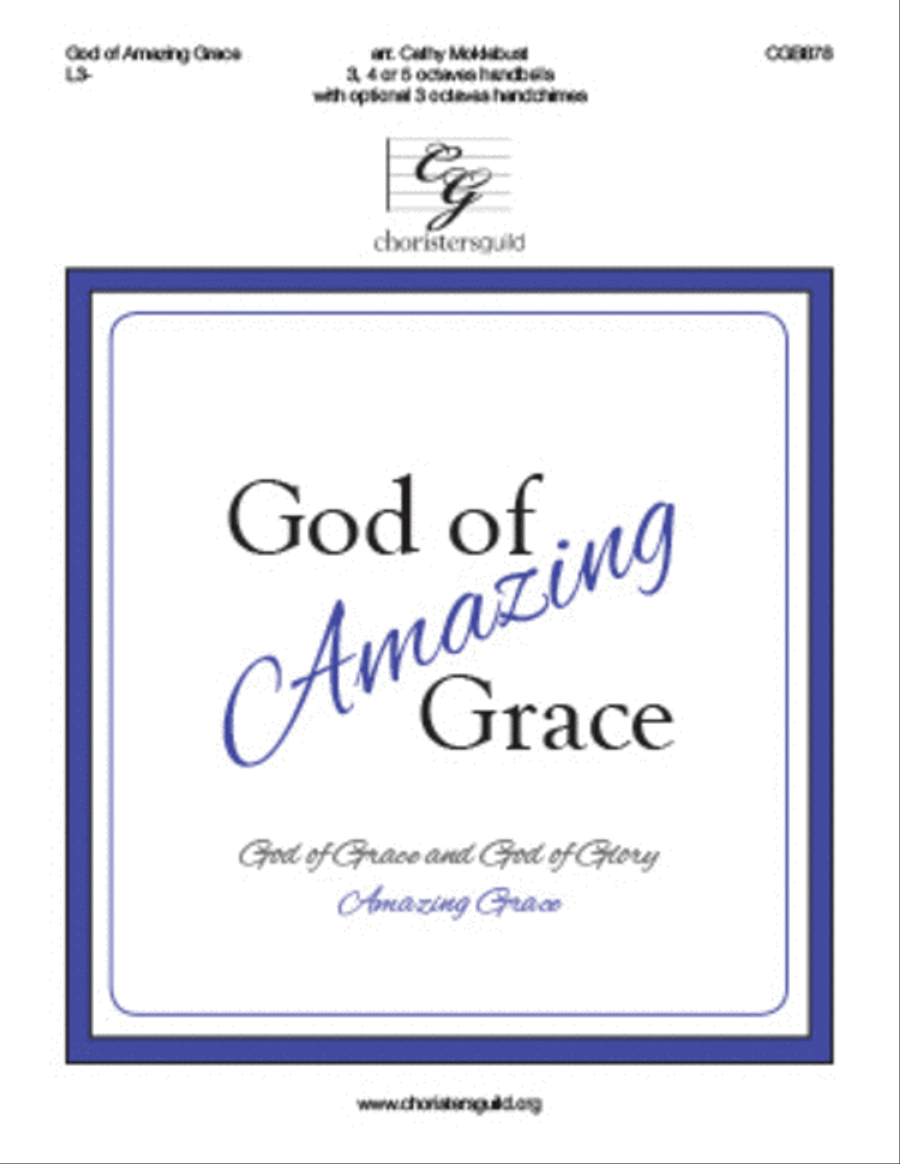 God of Amazing Grace Handbell Choir scores gallery preview page 1
