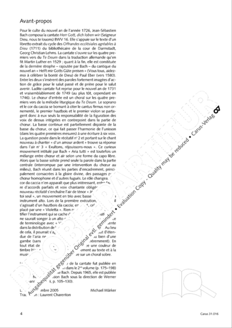 Lord God, thy praise we sing (Herr Gott, dich loben wir) ATB scores gallery preview page 5