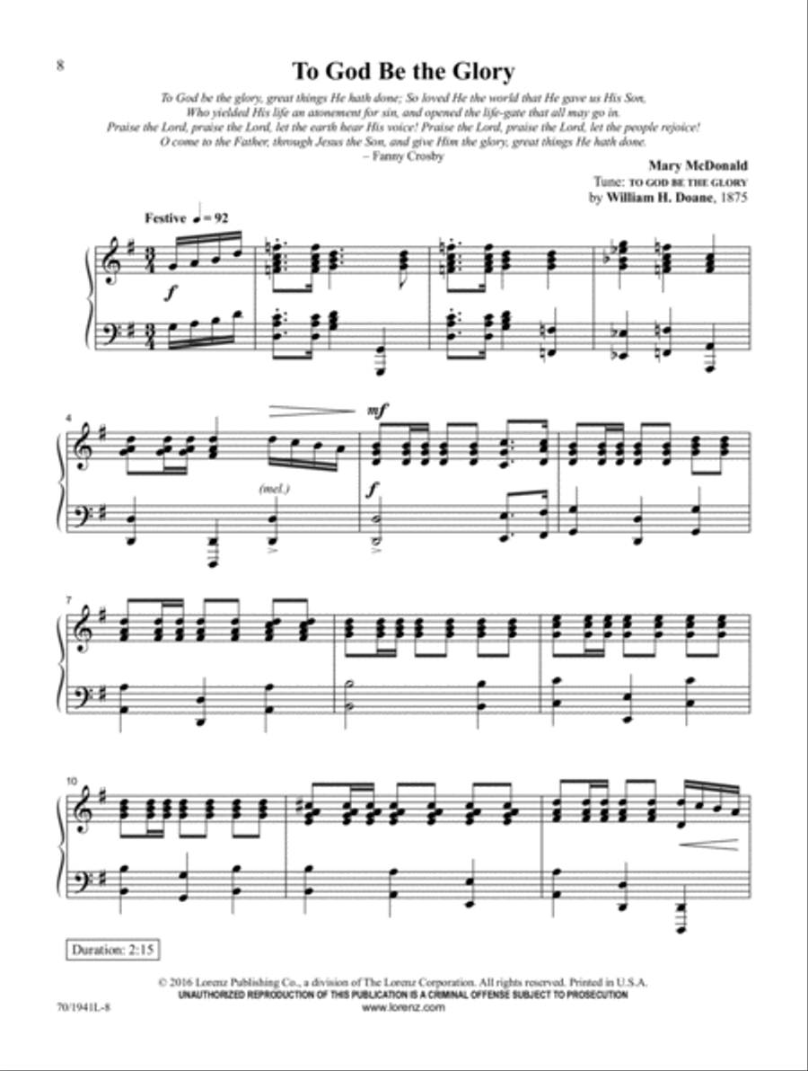 This Is My Story! Piano Solo scores gallery preview page 7