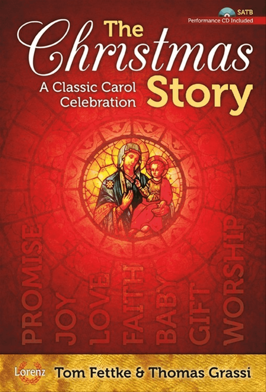 The Christmas Story - SATB Score with Performance CD 4-Part scores gallery preview page 1
