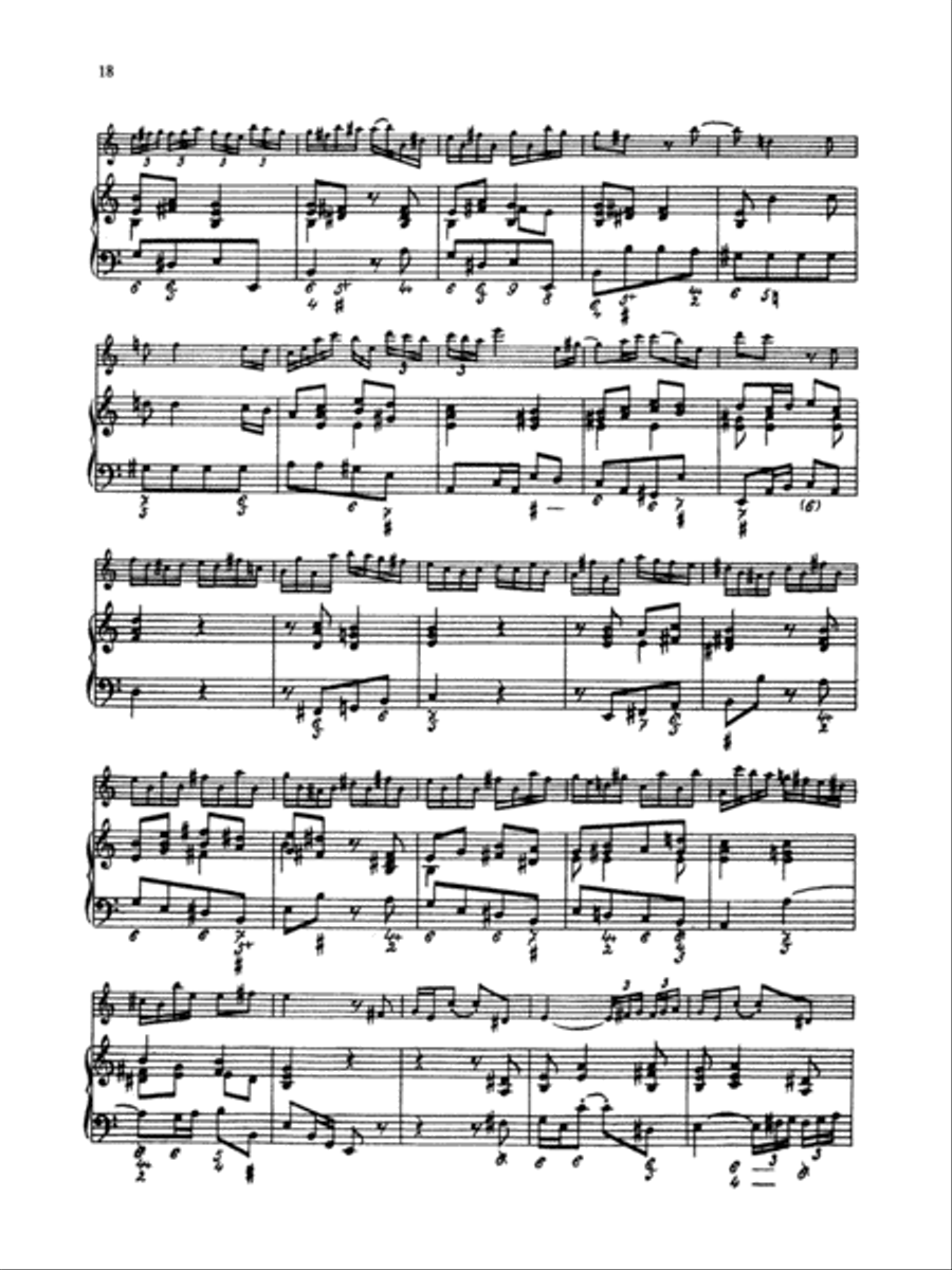 Bach: Four Sonatas Part scores gallery preview page 5