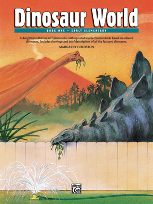 Book cover for Dinosaur World, Book 1