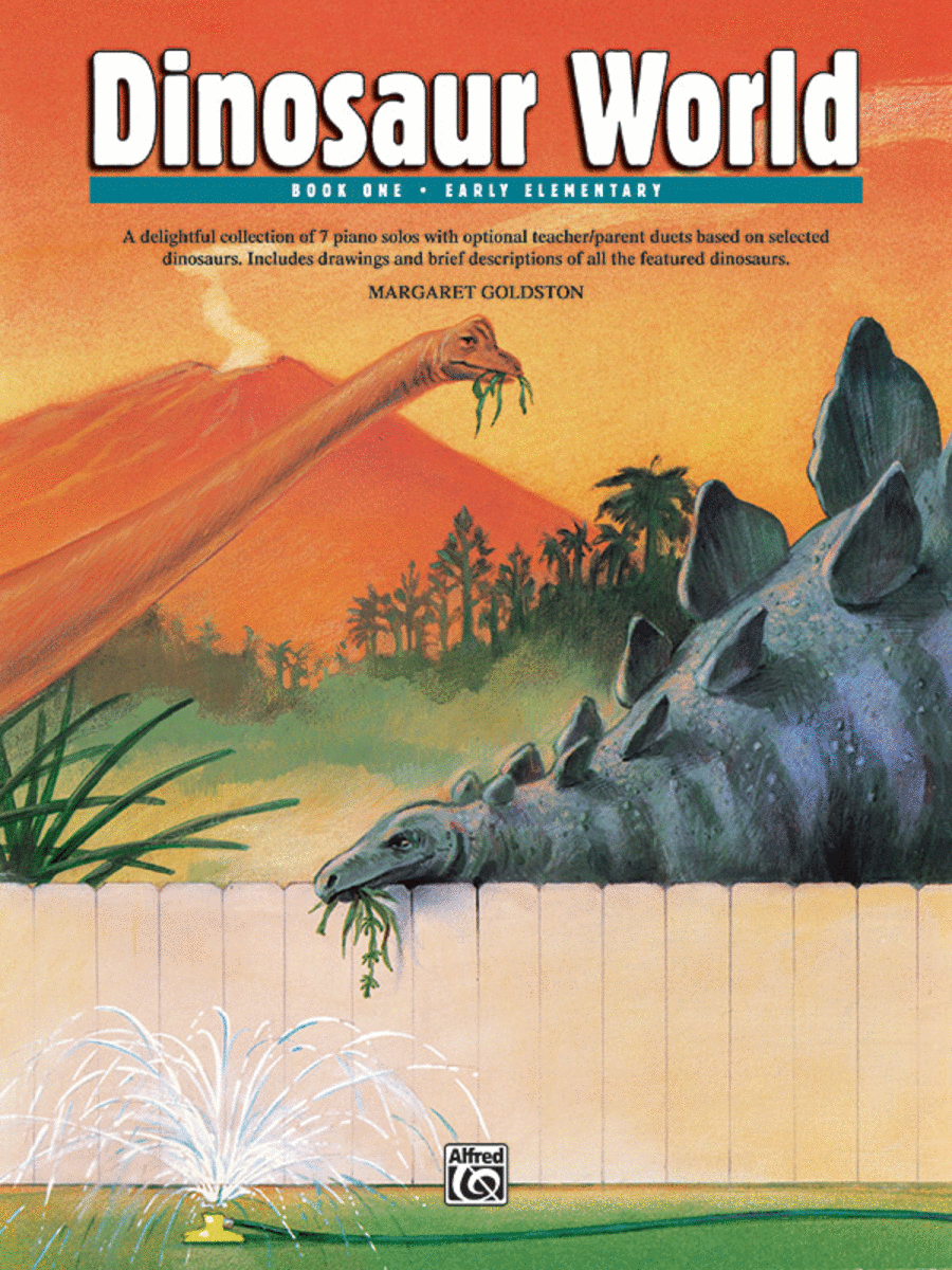 Dinosaur World, Book 1 Dinosaur World, Book 1 Easy Piano scores gallery preview page 1