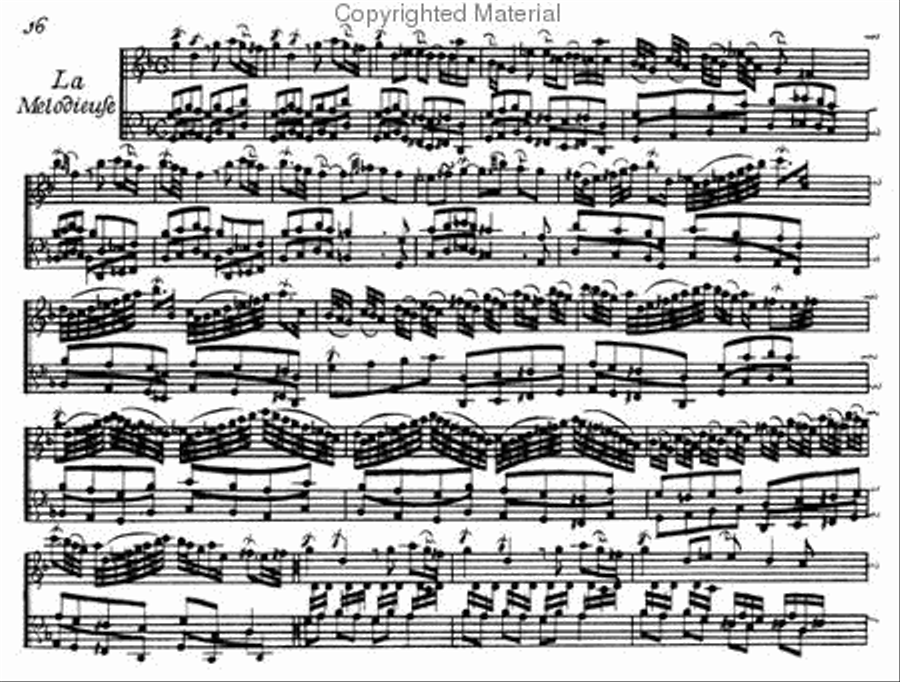 Harpsichord pieces 1737 Harpsichord scores gallery preview page 2