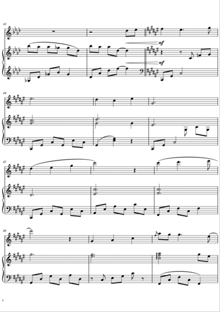 How To Train Your Dragon Violin Solo scores gallery preview page 4