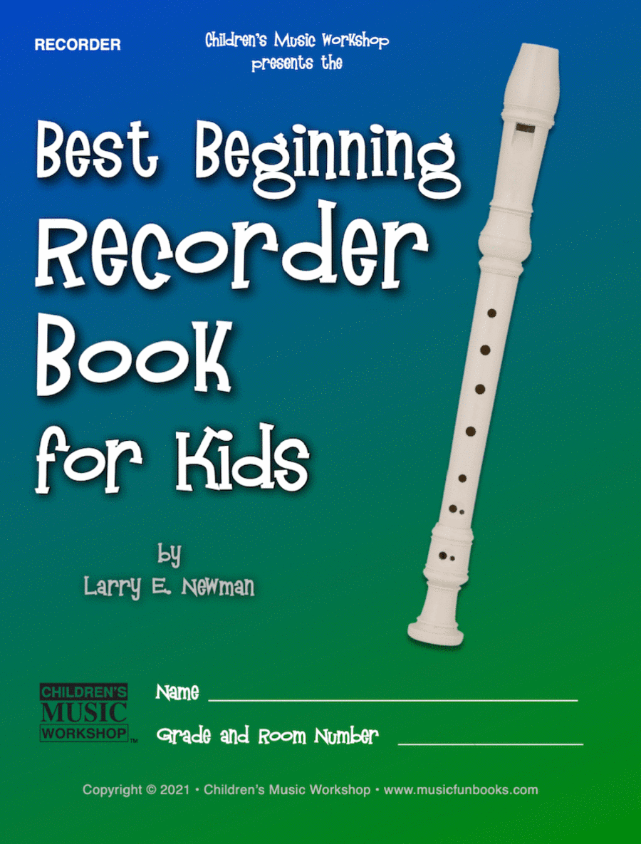 Best Beginning Recorder Book for Kids