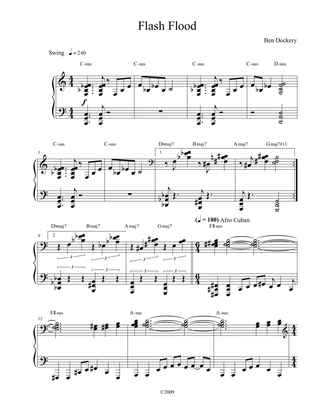 Flash Flood (Jazz Piano)