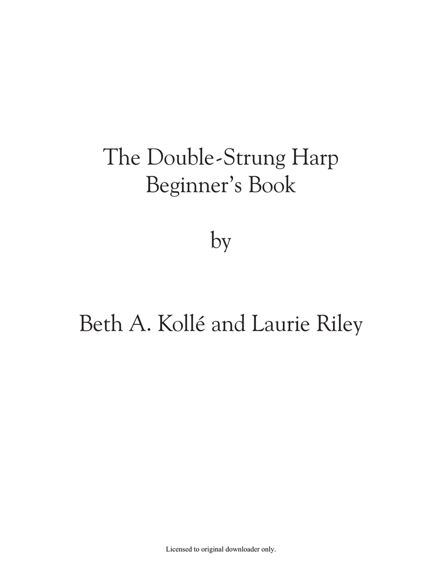 The Double-Strung Harp Beginner's Book Harp scores gallery preview page 2