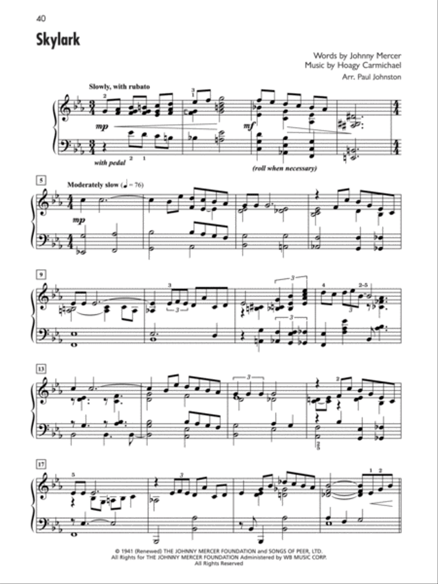 Jazz Performer -- Solo Inspirations Piano Solo scores gallery preview page 5