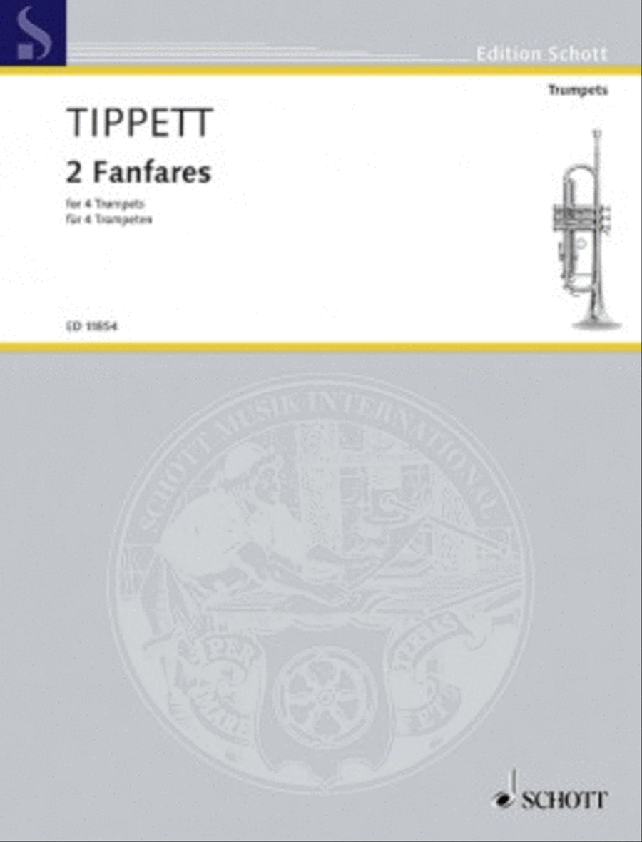 Fanfares For Trumpets 2 **pop** Trumpet scores gallery preview page 1
