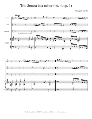 Trio Sonata in A minor (no. 4, op. 1) - Arcangelo Corelli