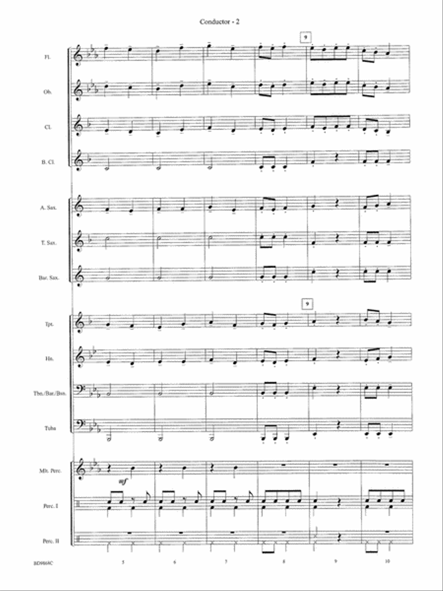 Trepak from The Nutcracker: Score Concert Band scores gallery preview page 4