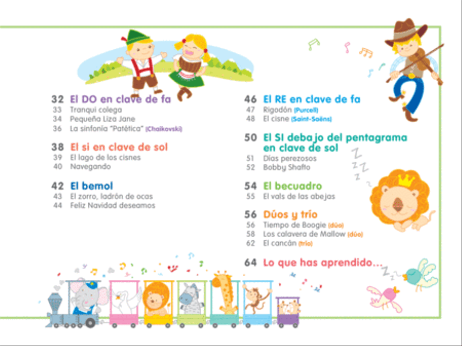 Poco Piano para NiA+-os, Book 2 Piano Method scores gallery preview page 6