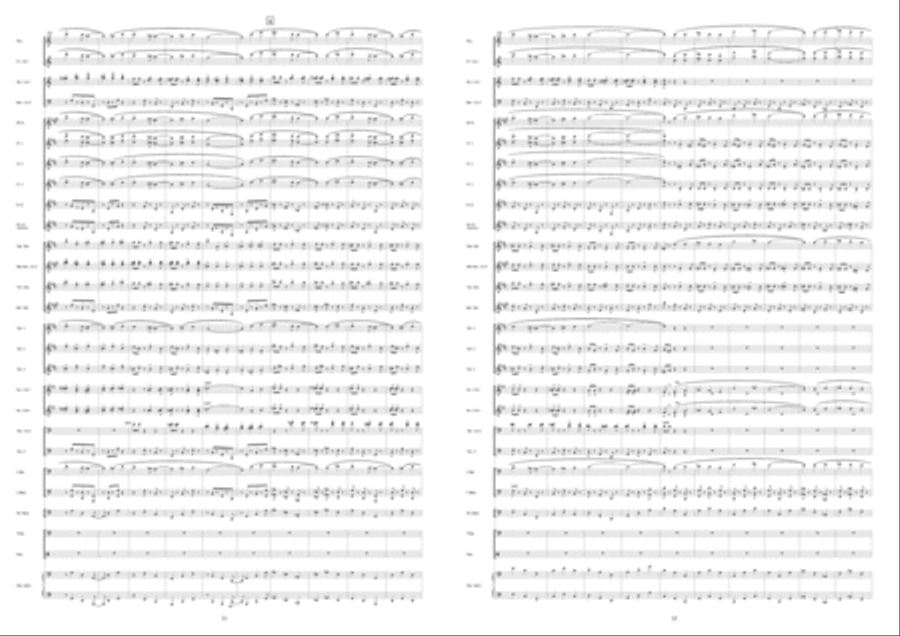 Valse Sacrée Concert Band scores gallery preview page 9