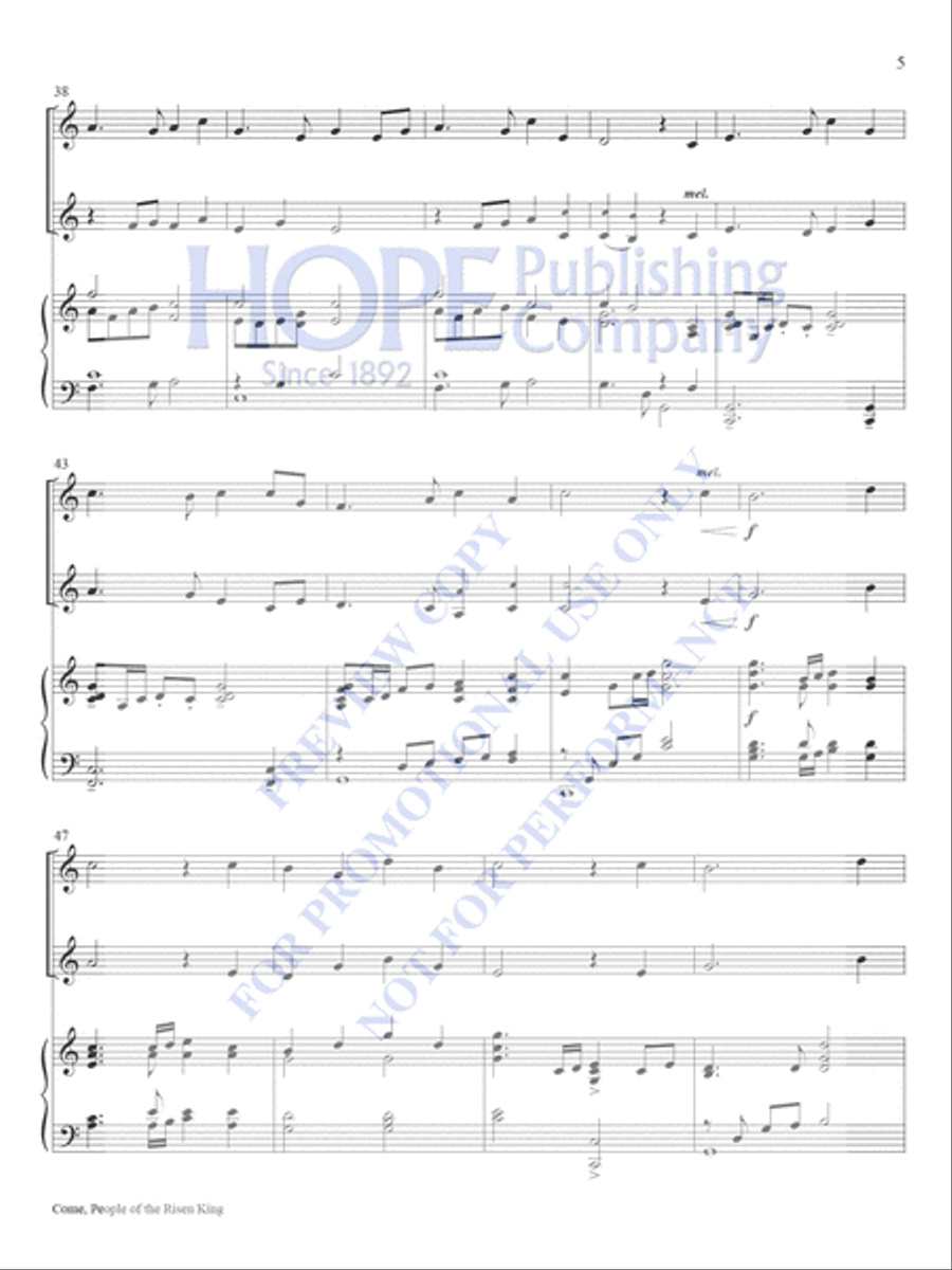 Today's Hymns and Songs 2 Instruments, Vol. 2 Book and CD Piano Accompaniment scores gallery preview page 8