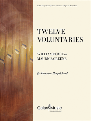 Book cover for Twelve Voluntaries